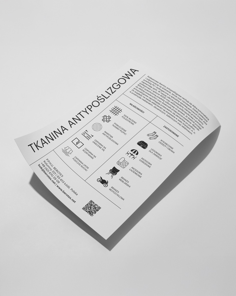 Wzornik tkanin antypoślizgowych