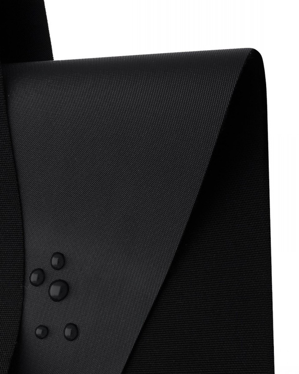 POLYESTER FABRIC 1000D PU  WATERPROOF (580) BLACK