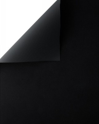 POLYESTER-STOFF 1000D PU  WASSERDICHT SCHWARZ
