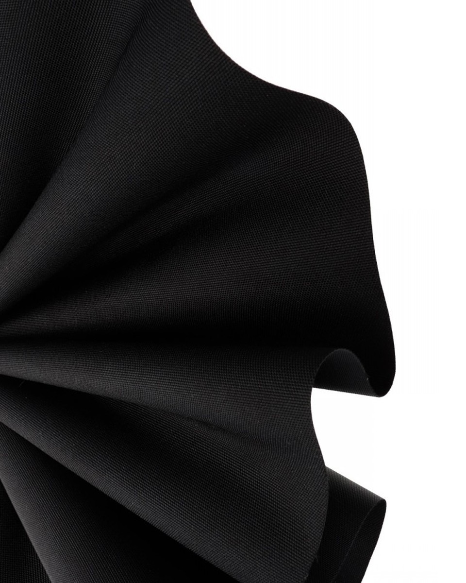 POLYESTER FABRIC 1000D PU  WATERPROOF (580) BLACK