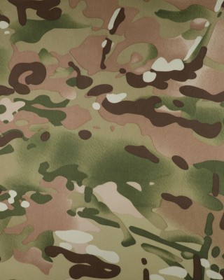 Polyester-stoff oxford 210d pu-beschichtet  wasserdicht multicam 150 cm 100 lm