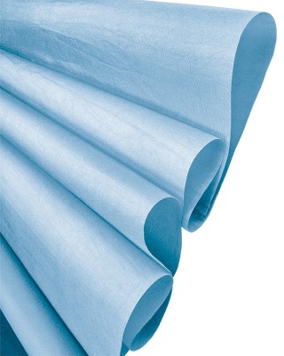 КРЭШ ТКАНЬ ПОЛИЭСТРЕРНАЯ 420D PU   (546) ГОЛУБАЯ 150 CM 100 М