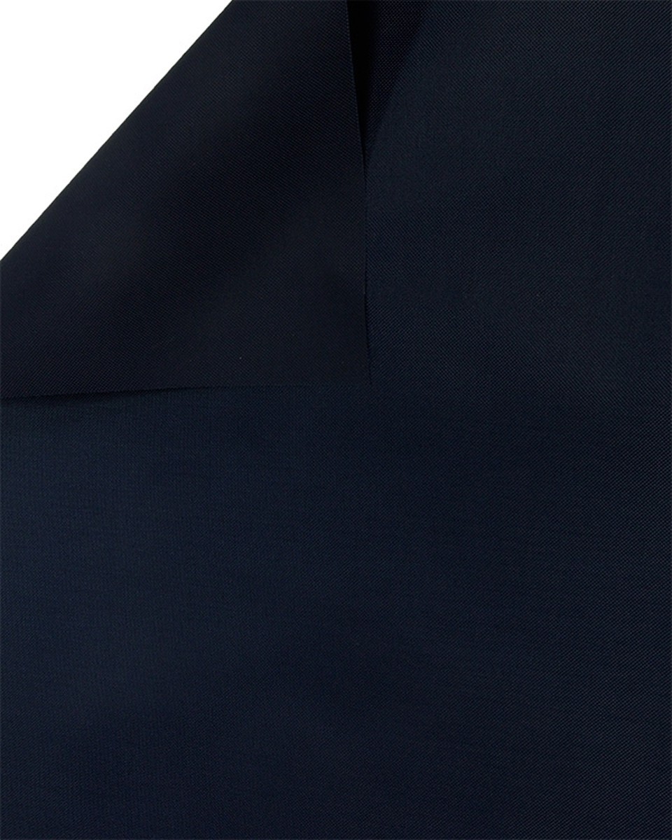 POLYESTER FABRIC 420D PU COVERED NAVY BLUE 150 CM 100 MB