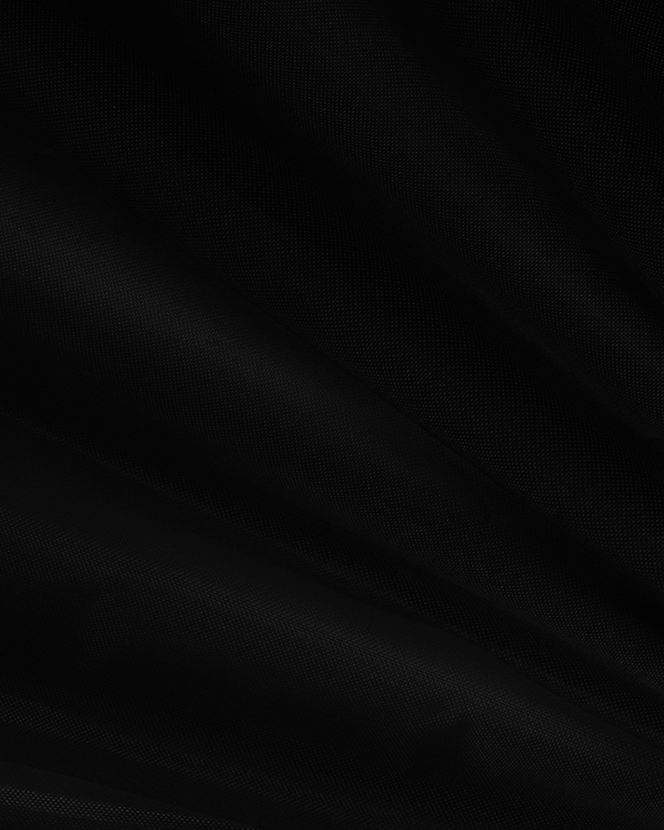 POLYESTER-STOFF 420D PU-BESCHICHTET  SCHWARZ 150 CM 100 LM