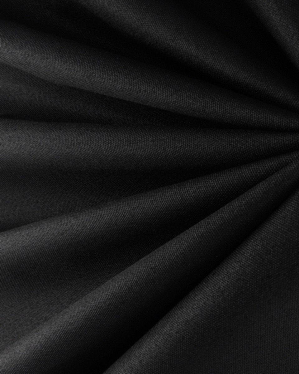 Polyester-stoff 900d pu*2 beschichtet schwarz 160 cm