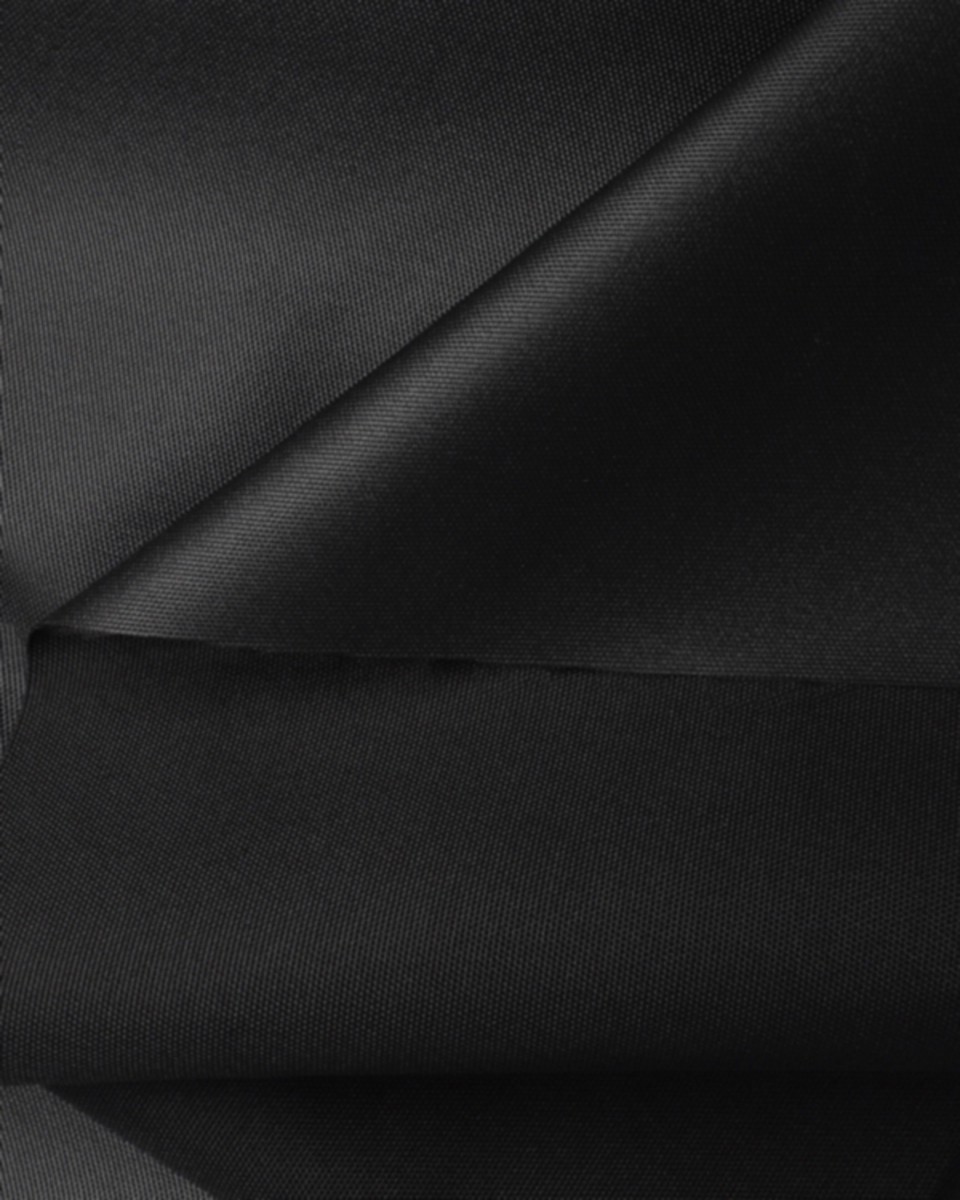 Polyester-stoff 900d pu*3 beschichtet schwarz 160 cm