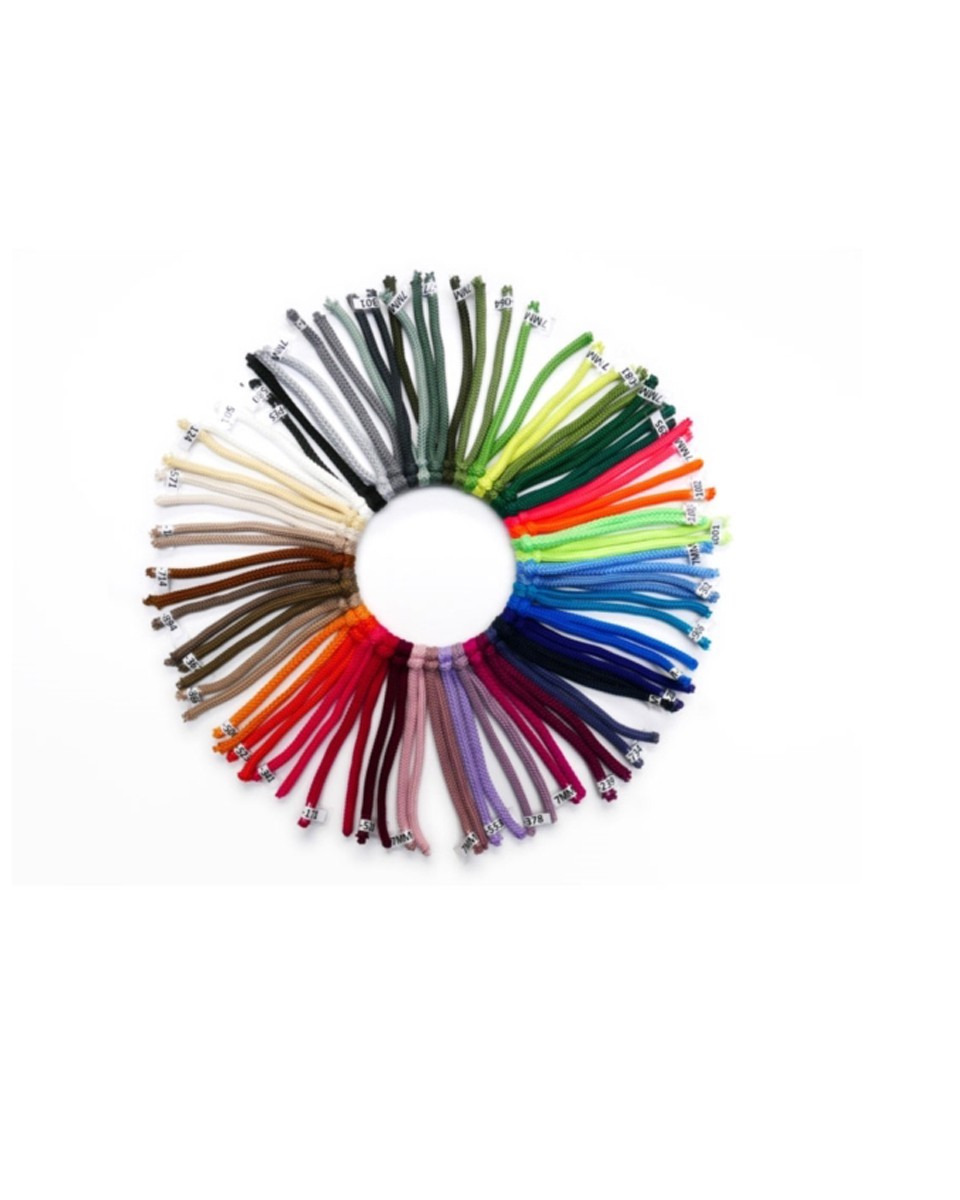 Katalog barev pro polyesterové šňůry 6 mm sada