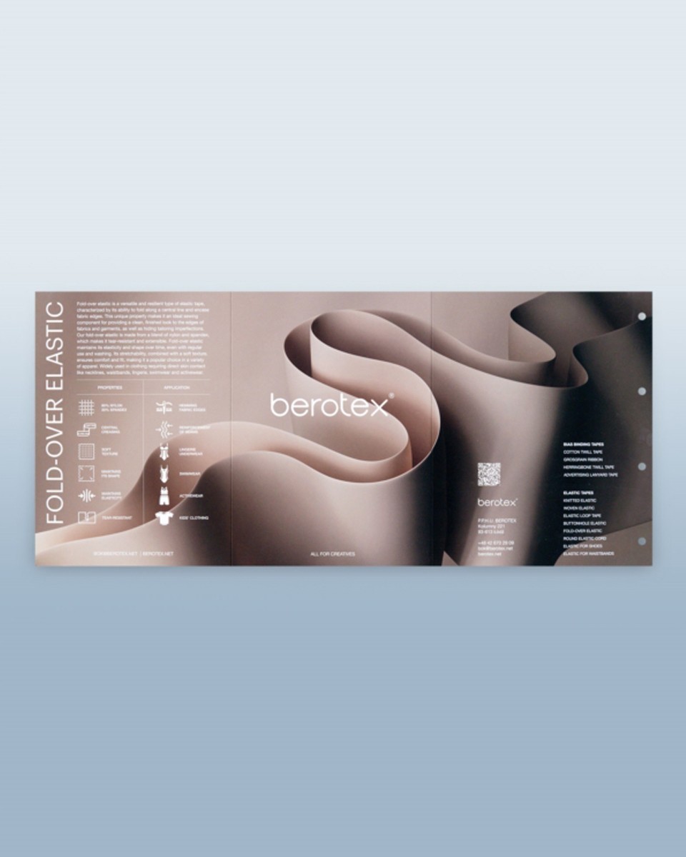 Colour catalogue for elastic bands