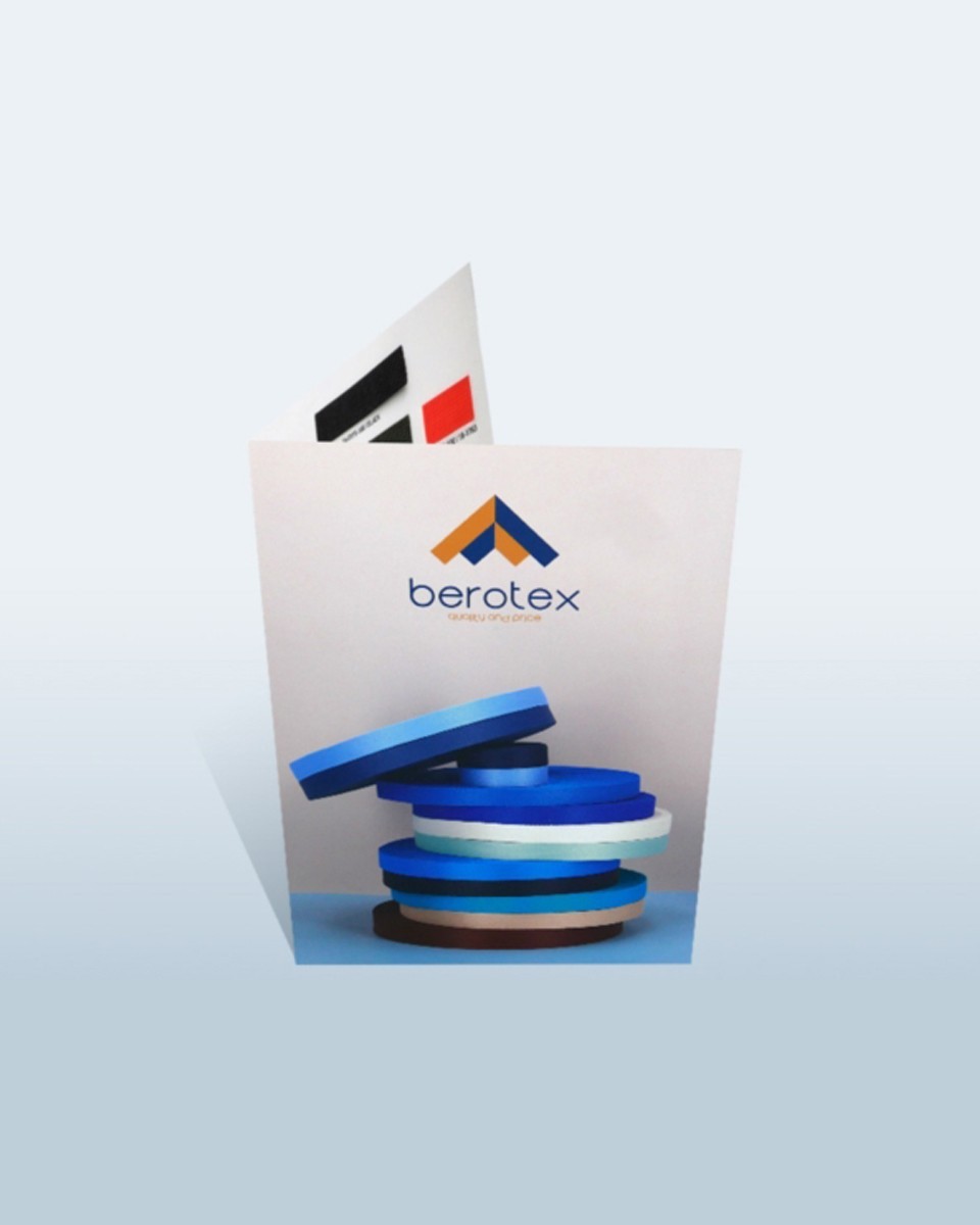 Colour catalogue for lanyard tape