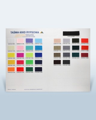 600D Trägerband Farbkatalog
