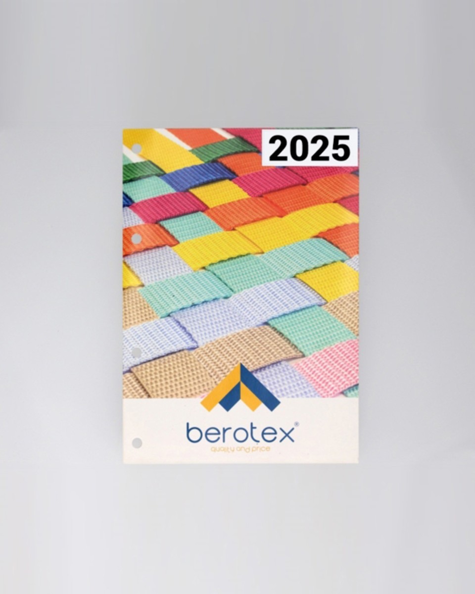 Backing strip colour catalogue