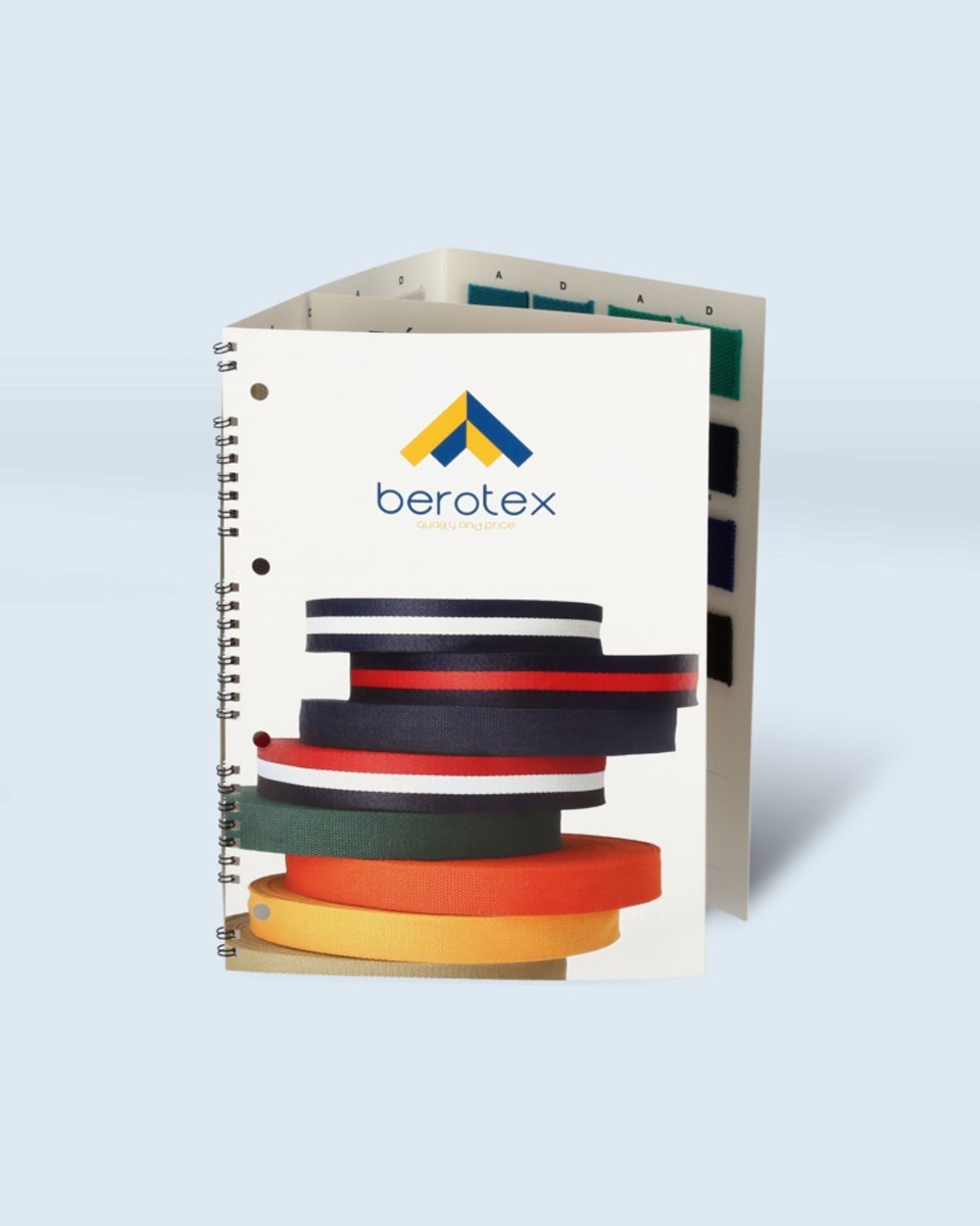 Polycotton backing tape colour catalogue