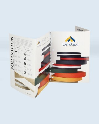 Katalog kolorów taśmy nośnej polycotton