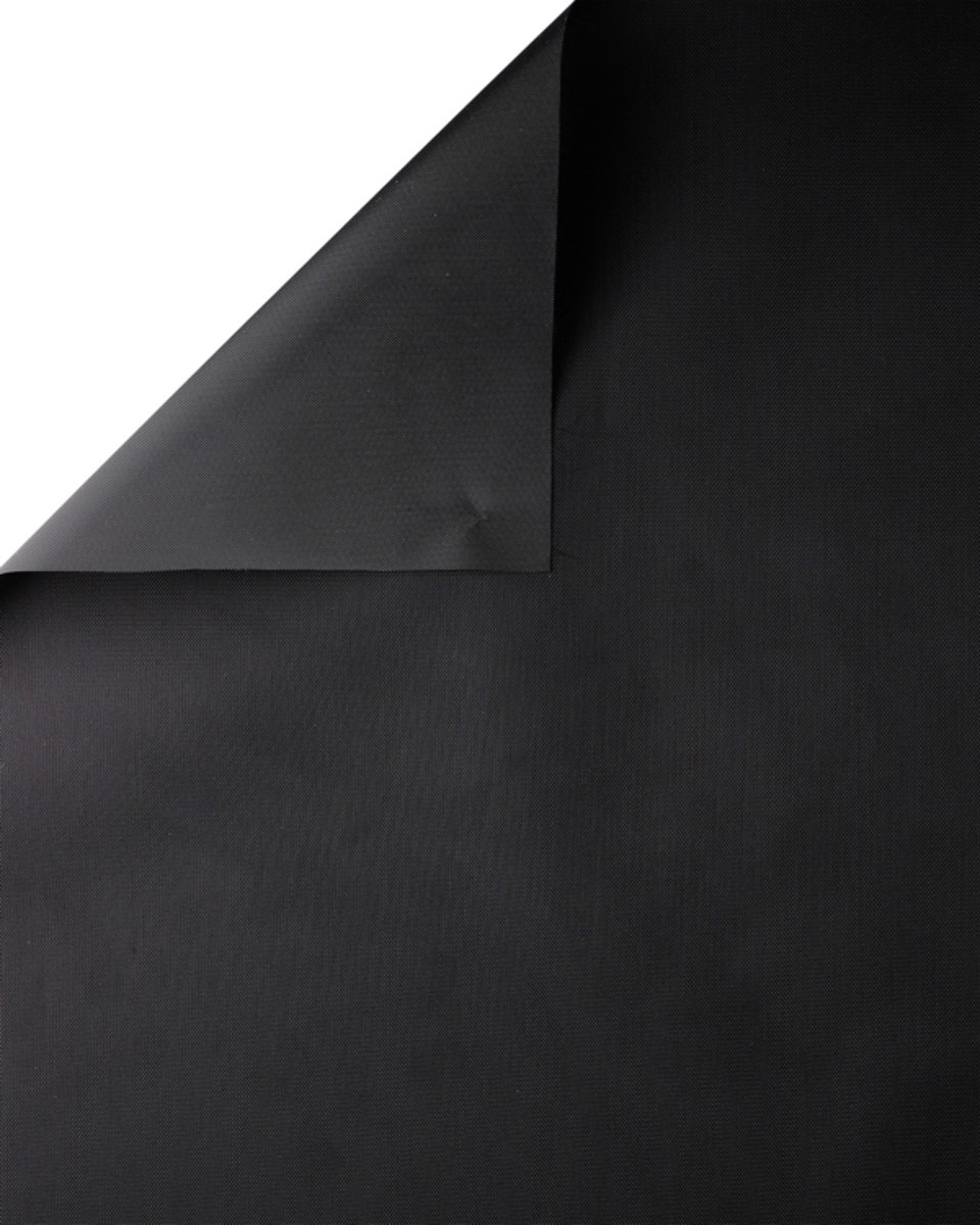 NYLONSTOFF 190D  PVC-F A-GRADE-BESCHICHTET SCHWARZ 580 150 CM&nbsp50    LM