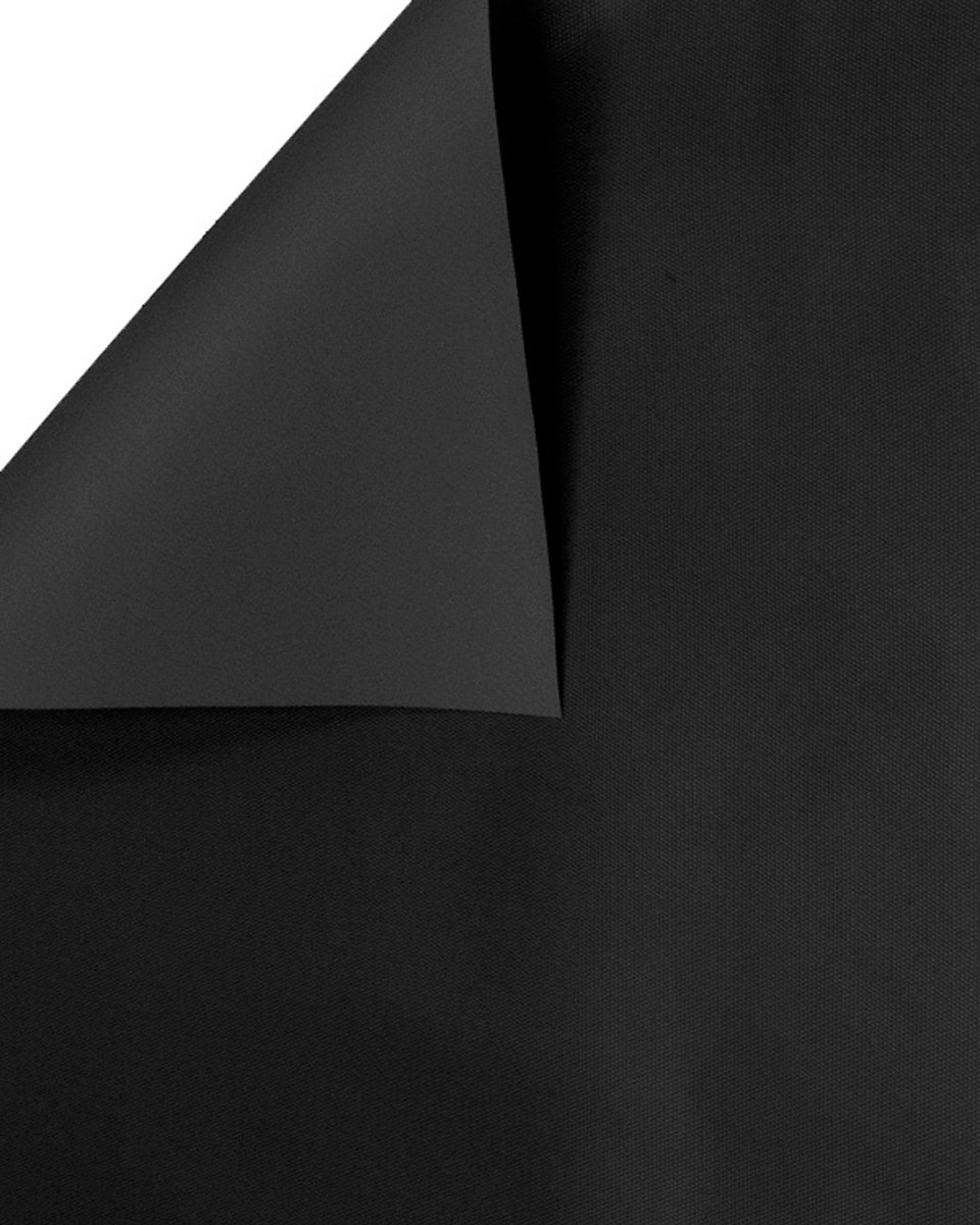 NYLON FABRIC 420D PVC-F A-GRADE COVERED BLACK 580 150 CM 40 MB