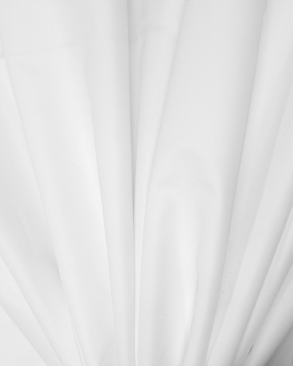 POLYESTER FABRIC PU   COVERED WHITE 160 CM