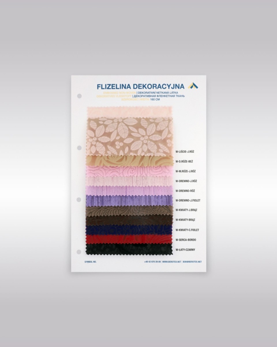 Katalog der gepressten Einlagenmuster