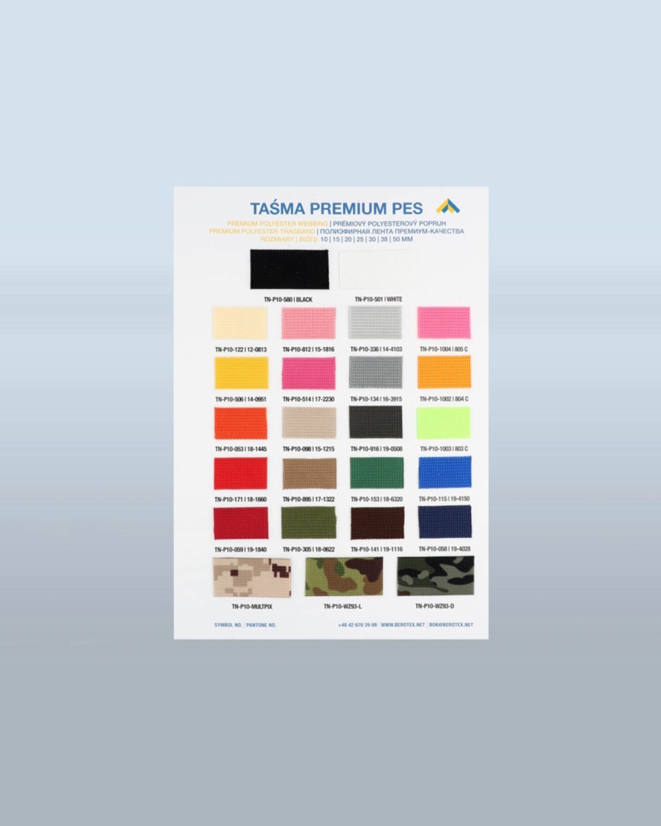 Premium pes p10 Farbband-Farbkatalog