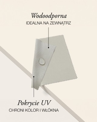 Tkanina wodoodporna Oxford 600D PU*2 UV (032) jasnoszara