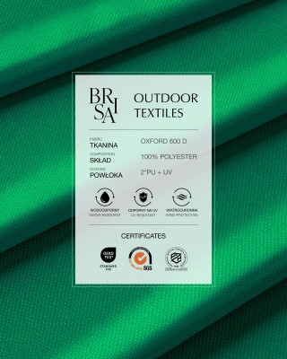 Waterproof Oxford Fabric 600D PU*2 UV (084) green
