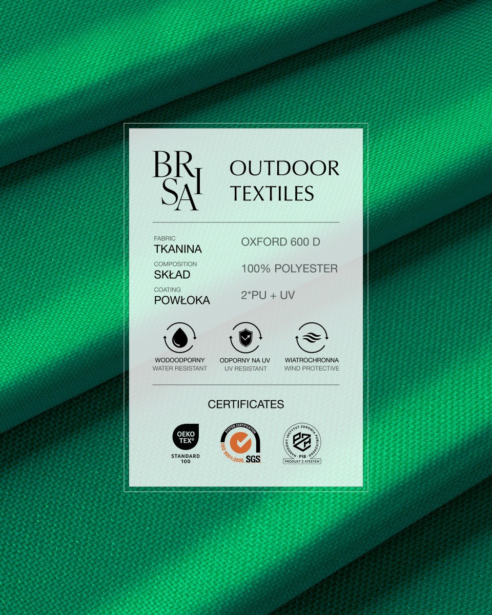 Waterproof Oxford Fabric 600D PU*2 UV (084) green