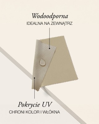 Wasserabweisender Oxford-Stoff 600D PU*2 UV (098) Beige