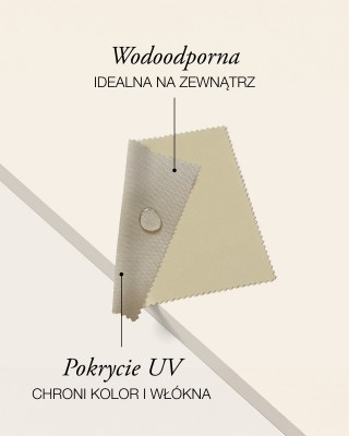 Voděodolná tkanina Oxford 600D PU*2 UV (031) světle béžová