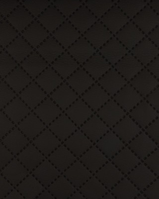 IMITATION QUILTED LEATHER STARS BLACK 140 CM 1 MB