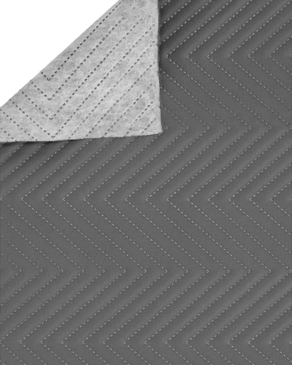 Quilted polyester fabric Oxford 600d pu*2 waterproof honeycomb (134) grey 160 cm