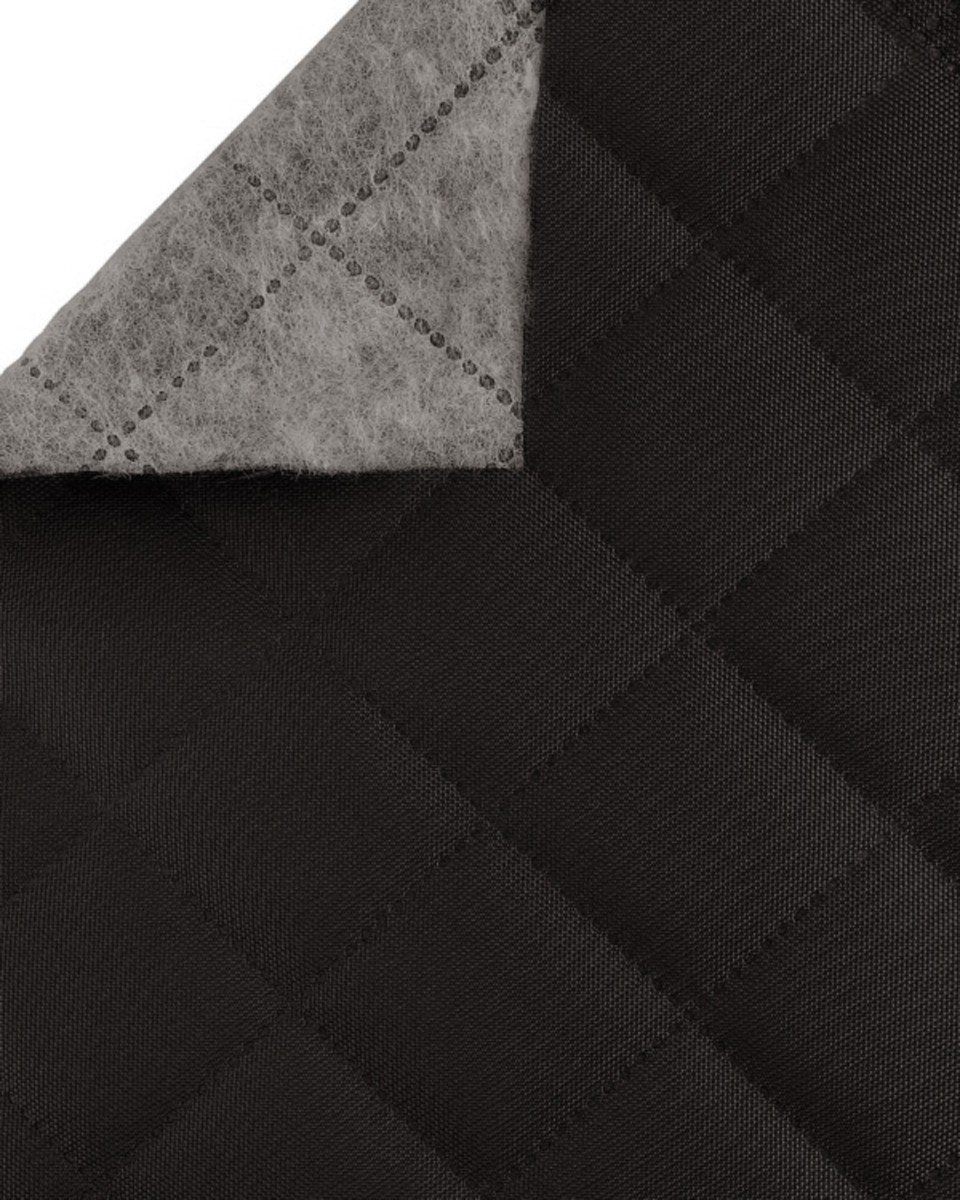POLYESTER-STEPPSTOFF 600D PU-BESCHICHTET KARO (141) DUNKELBRUN 160 CM