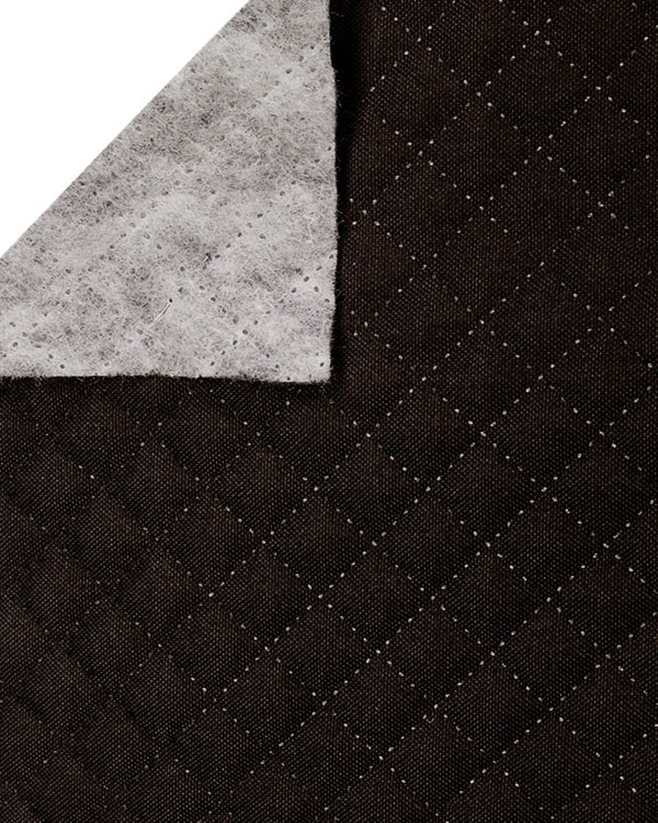 Polyester-steppstoff 600d pu-beschichtet karo dunkelbraun 160 cm