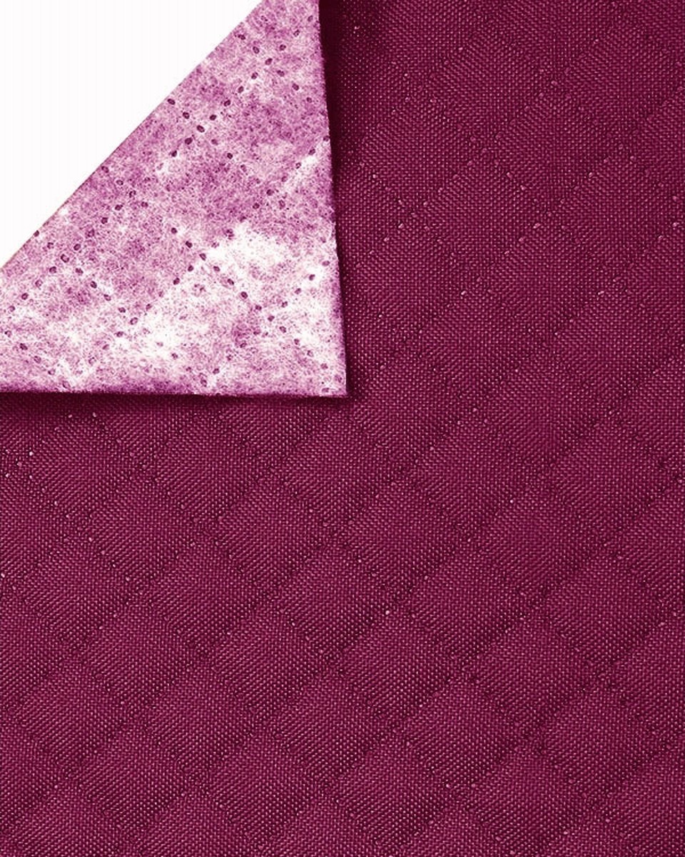 Quilted polyester fabric Oxford 600d pu*2 waterproof karo (299) amaranth 160 cm