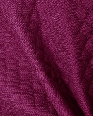 Polyester-steppstoff 600d pu-beschichtet karo (299)Amaranth 160 cm