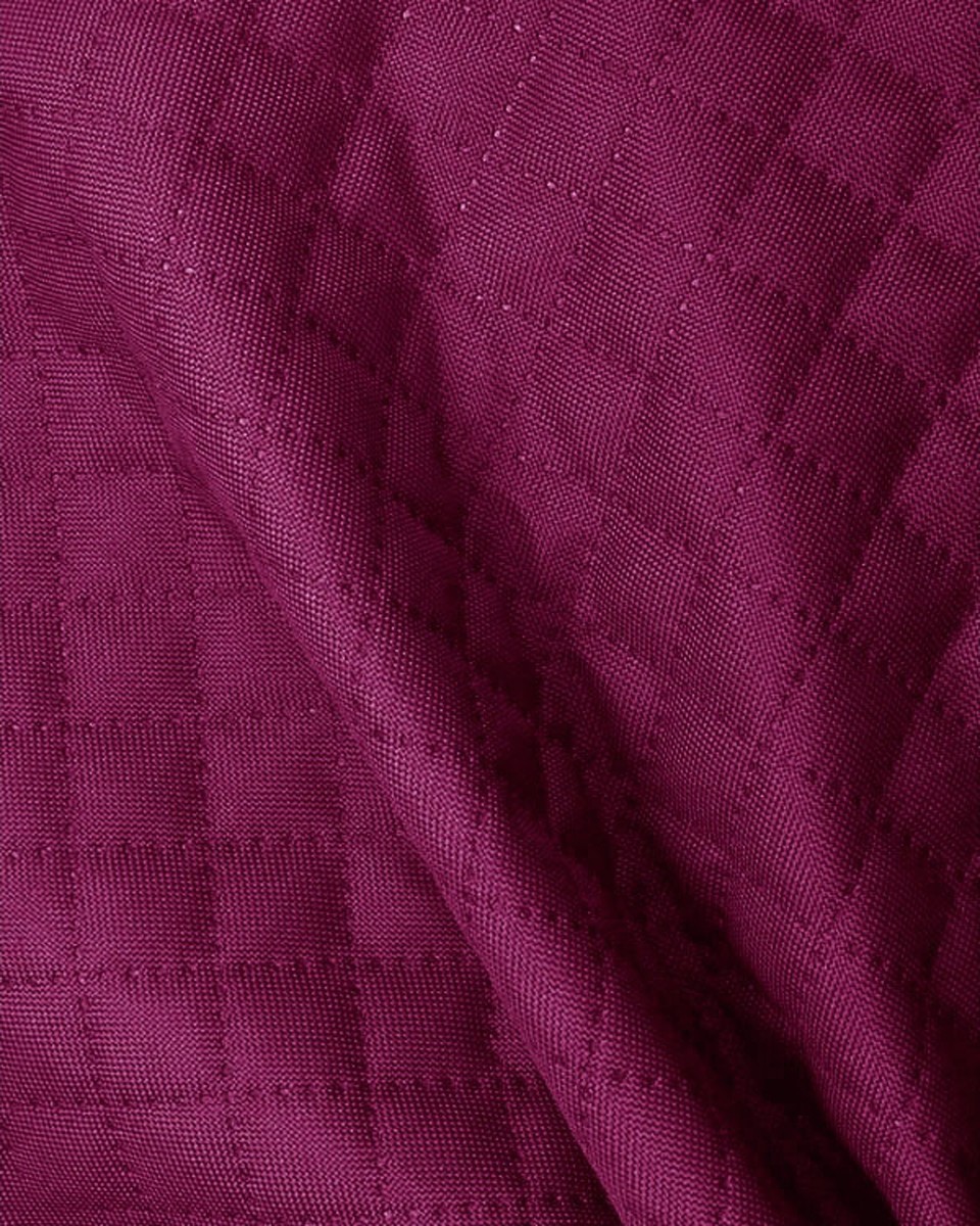 Quilted polyester fabric Oxford 600d pu*2 waterproof karo (299) amaranth 160 cm