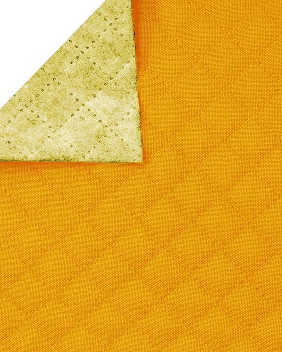 POLYESTER-STEPPSTOFF 600D PU-BESCHICHTET KARO&nbspGELB 160 CM