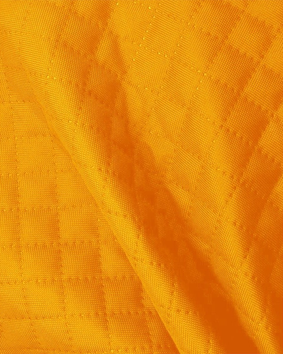 POLYESTER-STEPPSTOFF 600D PU-BESCHICHTET KARO&nbspGELB 160 CM