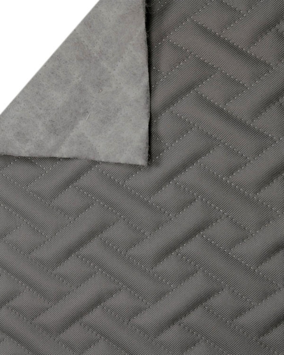 Polyester-steppstoff 600d pu-beschichtet premium grau 160 cm