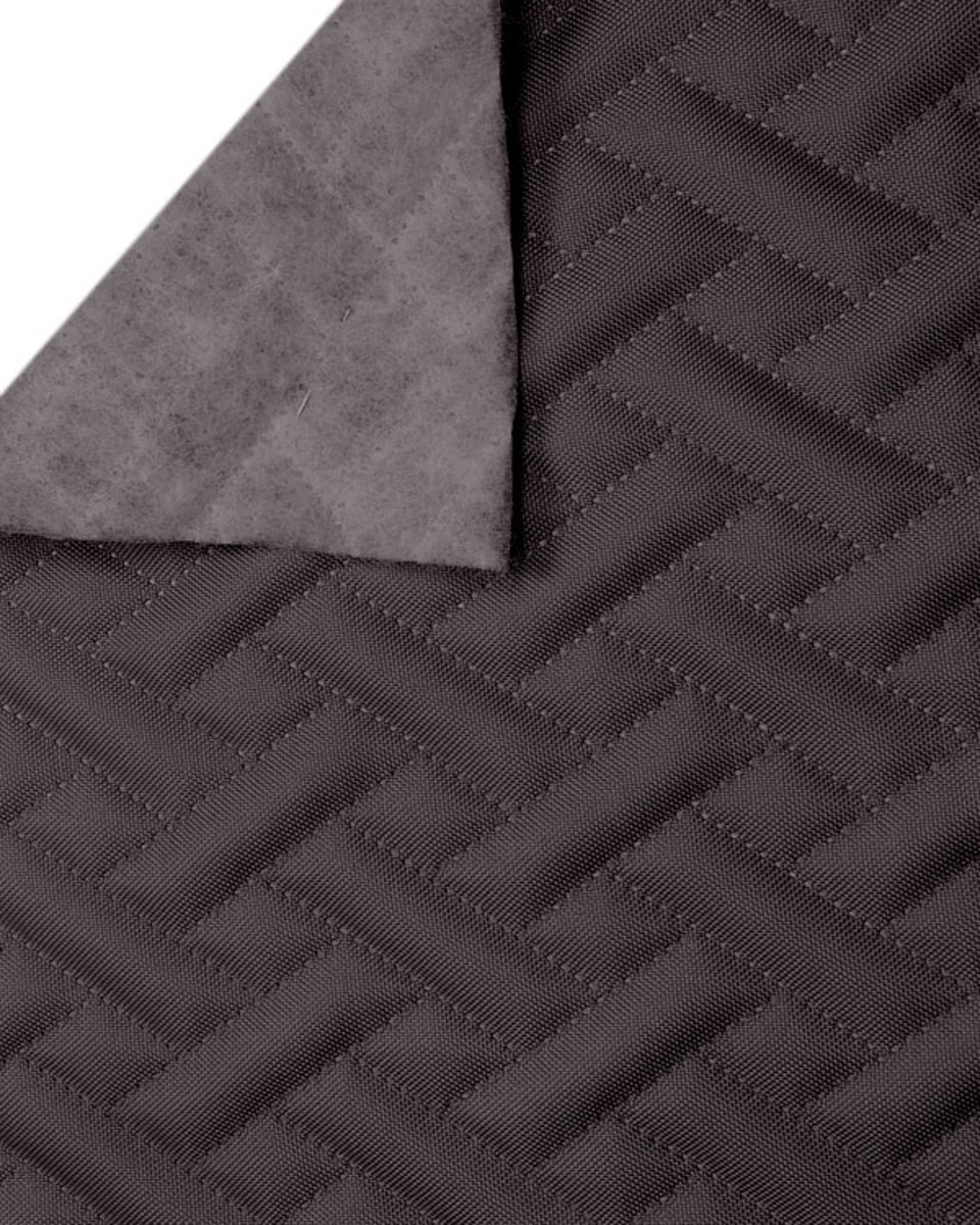 Polyester-steppstoff 600d pu-beschichtet premium grau 158 cm