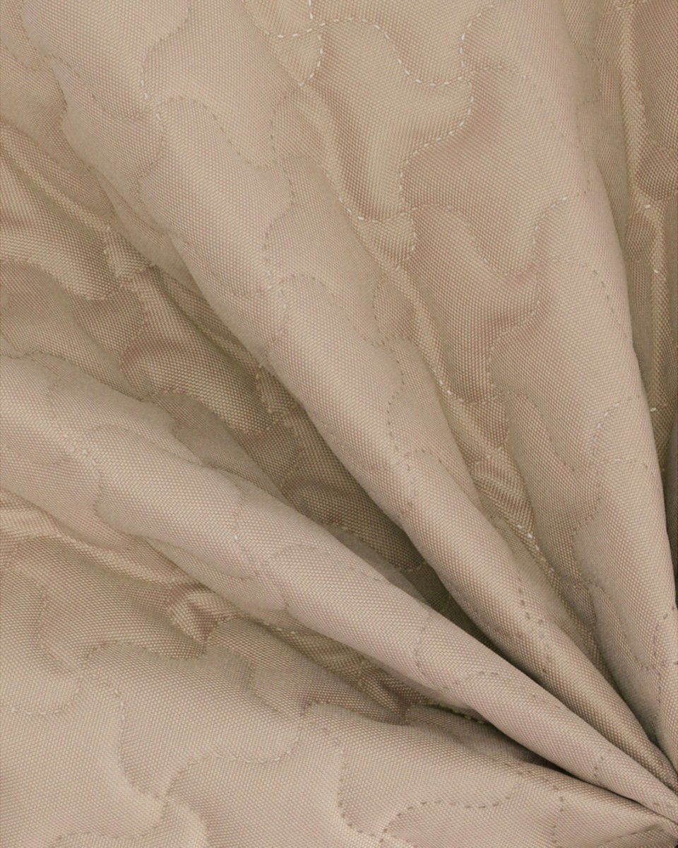 Polyester-steppstoff 600d pu-beschichtet beige 160 cm