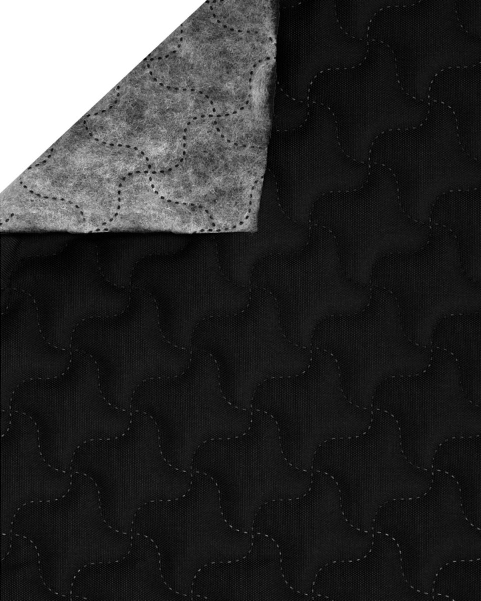 Polyester-steppstoff 600d pu-beschichtet schwarz 160 cm