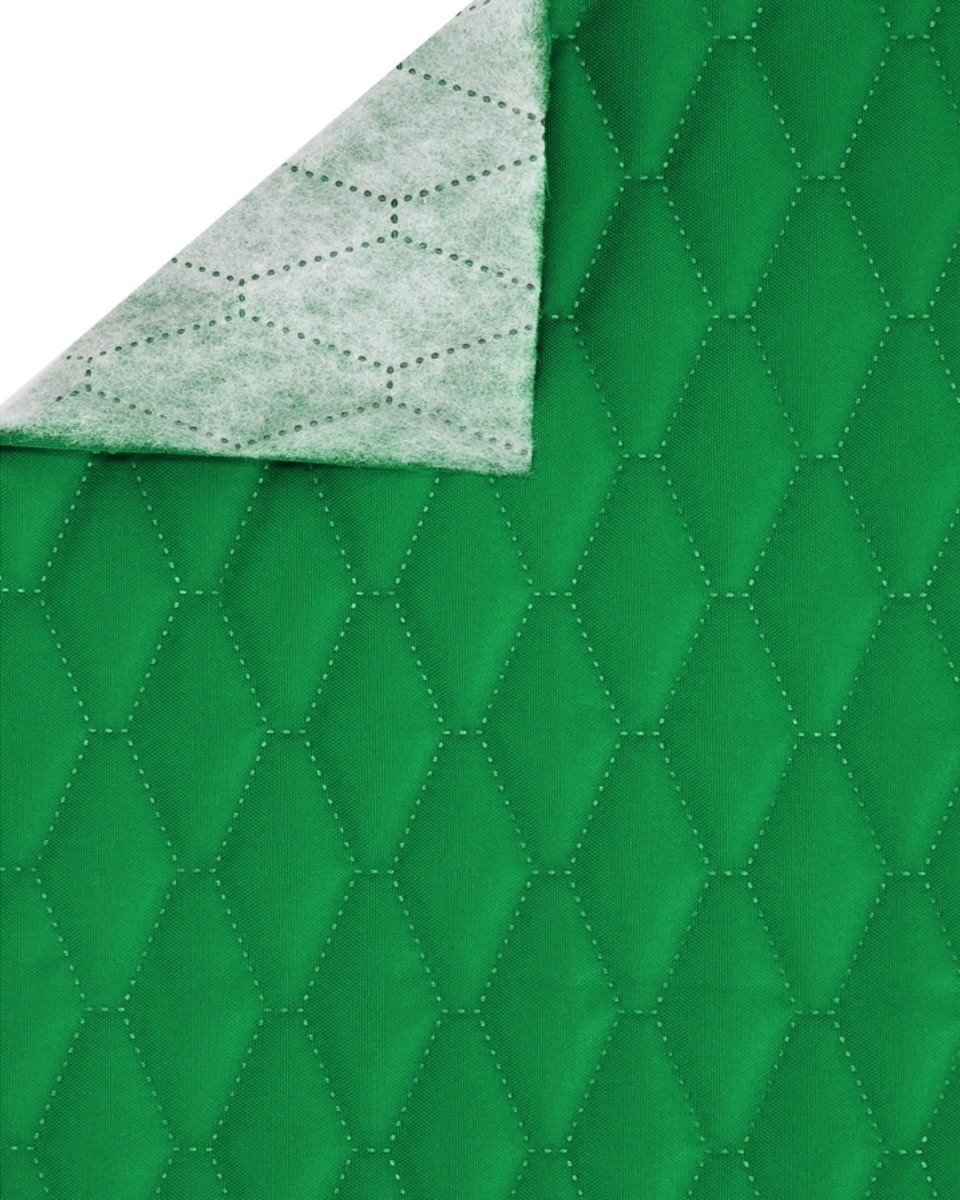 Polyester-steppstoff 600d pu-beschichtet grün 160 cm