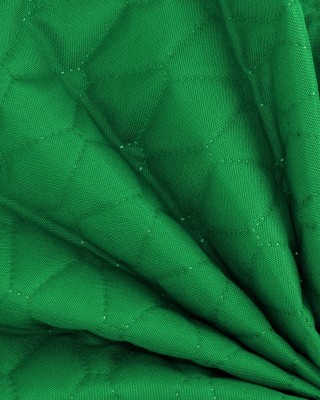 Quilted polyester fabric Oxford 600d pu*2 waterproof (084) green 160 cm