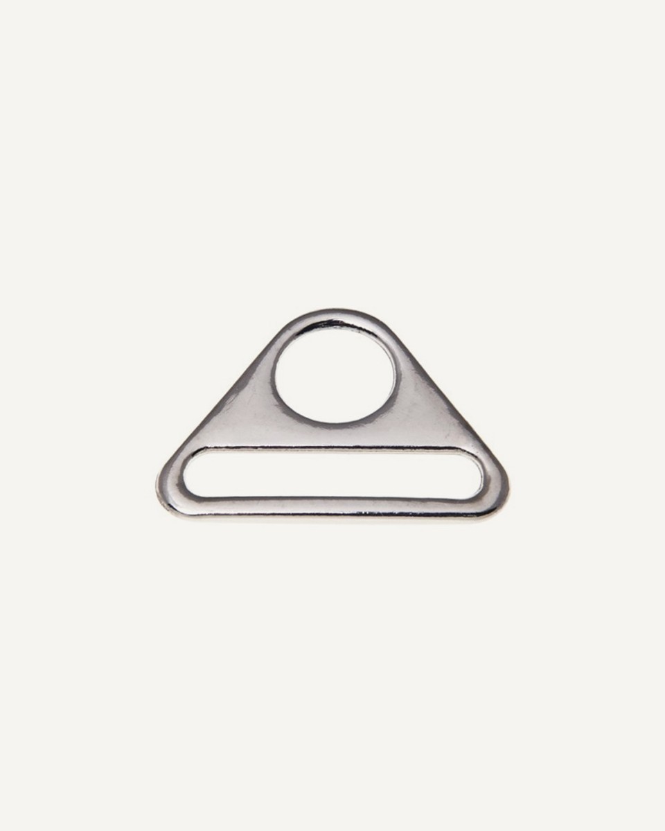 METAL TRIANGLE 32/30 MM NICKEL CAST 100  PCS