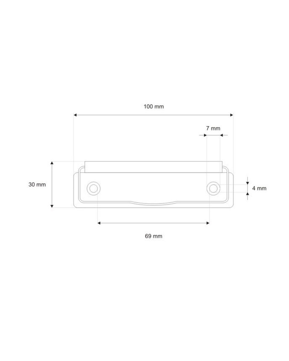 Binder 100/30 mm 1 pcs
