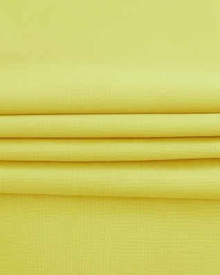 Polyester-Oxford-Stoff 500D PU (050) Zitronengelb