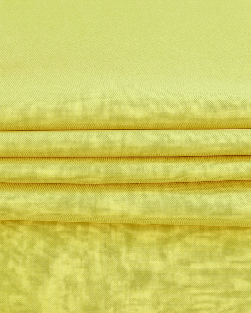 Polyester-Oxford-Stoff 500D PU (050) Zitronengelb
