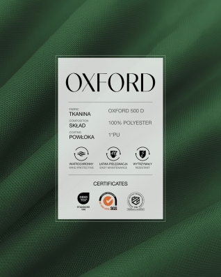 Polyester-Oxford-Stoff 500D PU (153)  Dunkelgrün