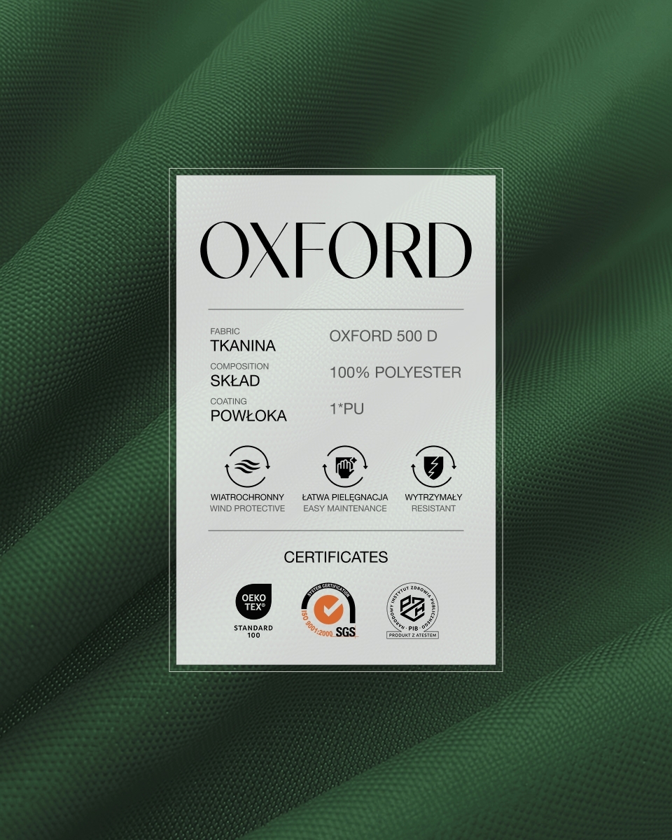 Polyester-Oxford-Stoff 500D PU (153)  Dunkelgrün