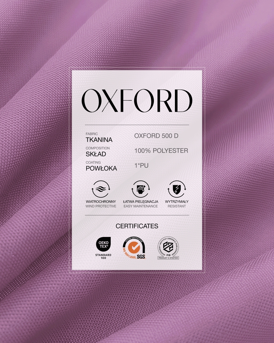 Полиэстеровая ткань Oxford 500D PU (298) вересковый