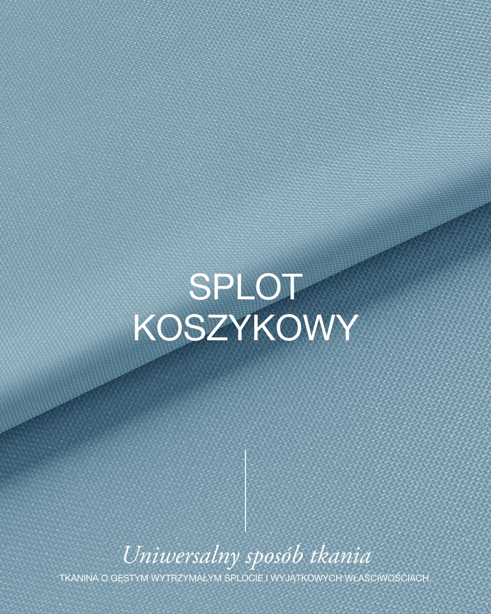 Tkanina poliestrowa Oxford 500D PU (350) niebieski stalowy